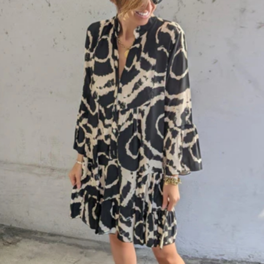 Leopone Mini Dress